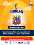 One Hour Malaysia Cleanup: 1 Hari Lagi